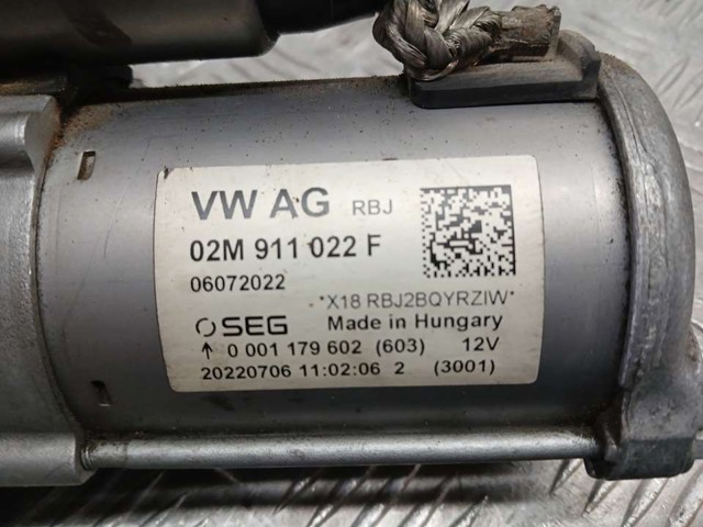 VAG 02M911022F Motor de arranque comprar Tarragona
