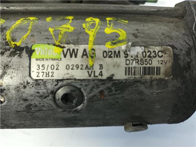VAG 02M911023C Motor de arranque  en stock Salamanca