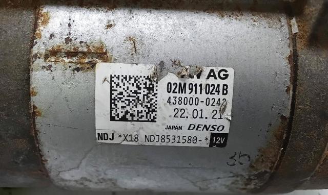 02M911024B Motor de arranque  disponible Burgos