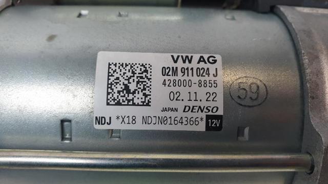 VAG 02M911024J Motor de arranque  comprar en Albacete
