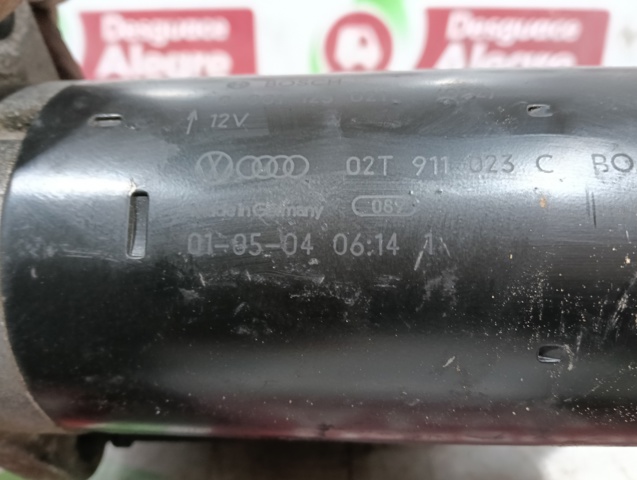VAG 02T911023C Motor de arranque  en stock Salamanca