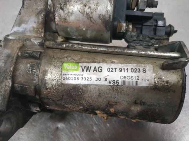 Motor de arranque Audi A3 8PA