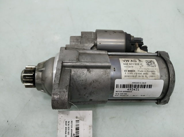 02Z911022C VAG Motor de arranque  comprar en Lleida