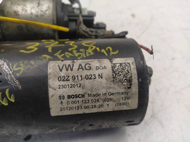 02Z911023N Motor de arranque  disponible Málaga