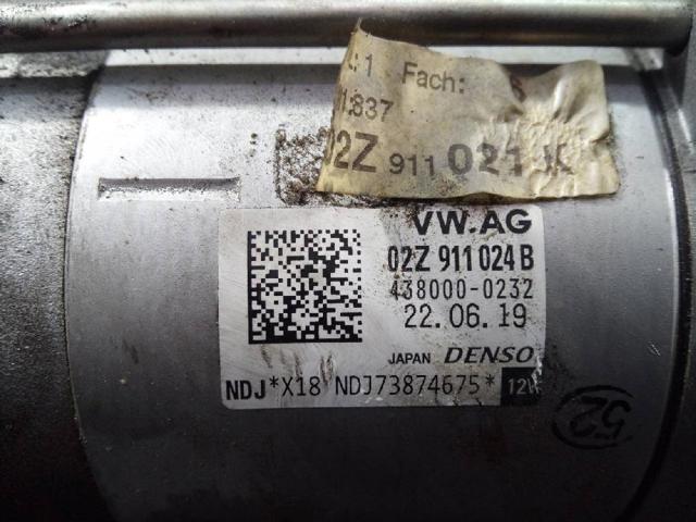 VAG 02Z911024B Motor de arranque  en stock Valencia
