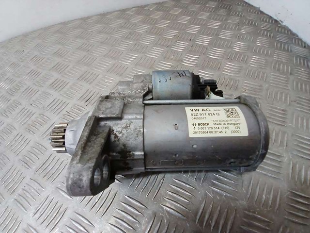 02Z911024Q VAG Motor de arranque  disponible Ourense