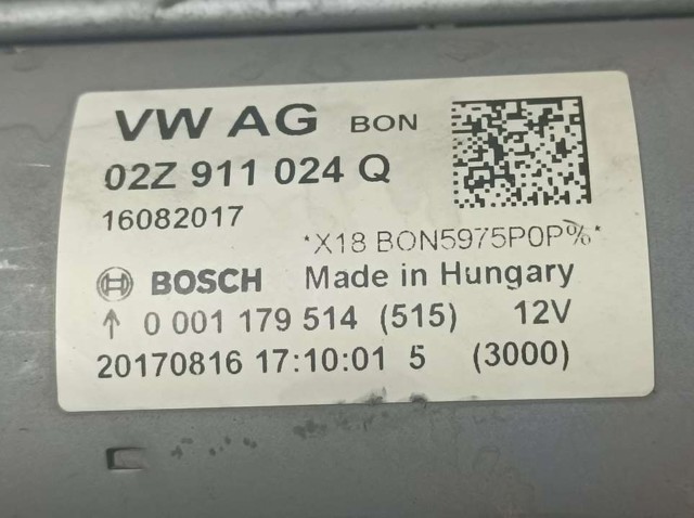VAG 02Z911024Q Motor de arranque  comprar en Albacete