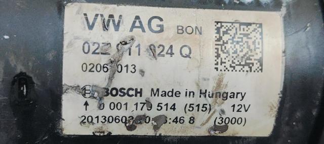 02Z911024Q VAG Motor de arranque  comprar en Jaén
