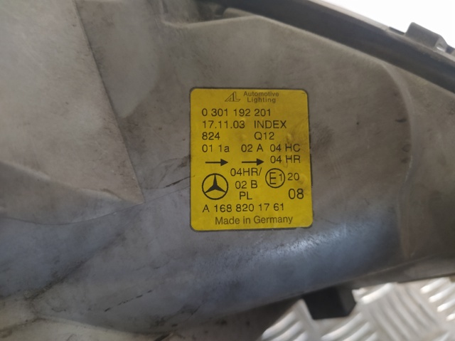 Luz frontal 0301192201 MERCEDES