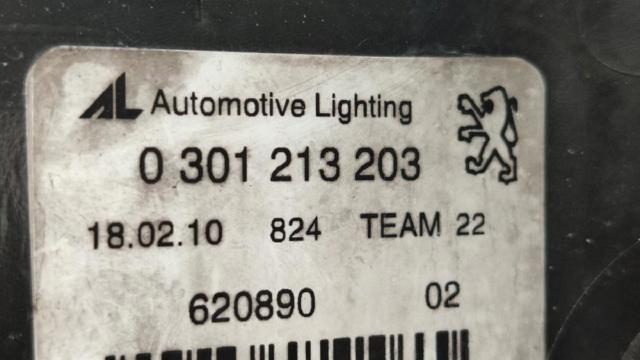 0301213203 PEUGEOT Faro izquierdo  comprar en Oviedo