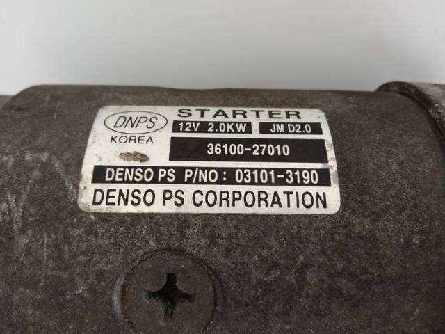 031013190 Motor de arranque  comprar en Reus
