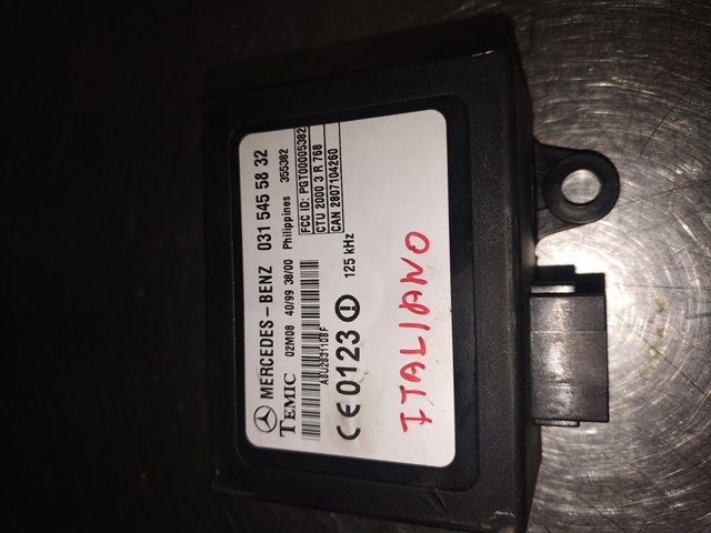 MERCEDES 0315455832 Módulo de control del inmovilizador  en stock Valencia