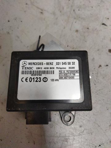 0315455832 MERCEDES Módulo de control del inmovilizador  en stock Gandía