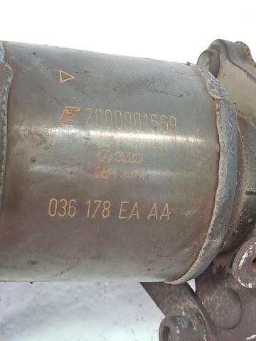 Colector de escape, sistema de escape Audi A2 8Z0