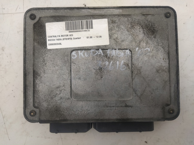 Centralina Del Motor / Modulo De control Del Motor (ecu) 036906034BL VAG