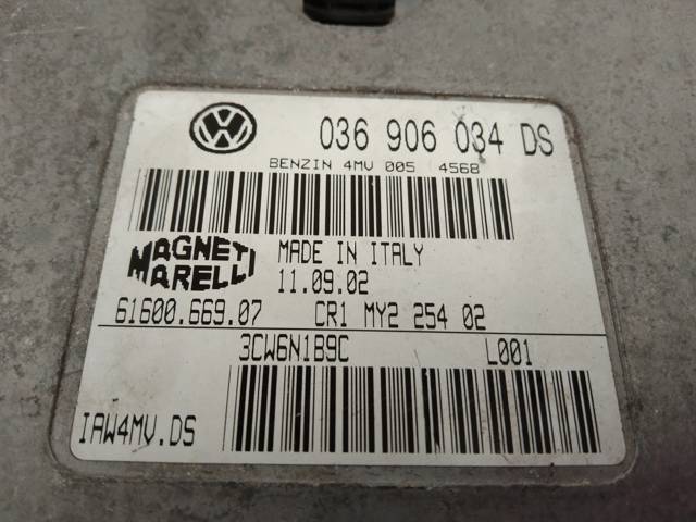 036906034DS Unidad de control del motor (ECU)  disponible Málaga