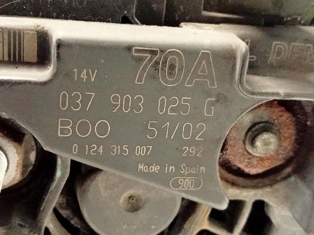 VAG 037903025G Alternador comprar Tarragona
