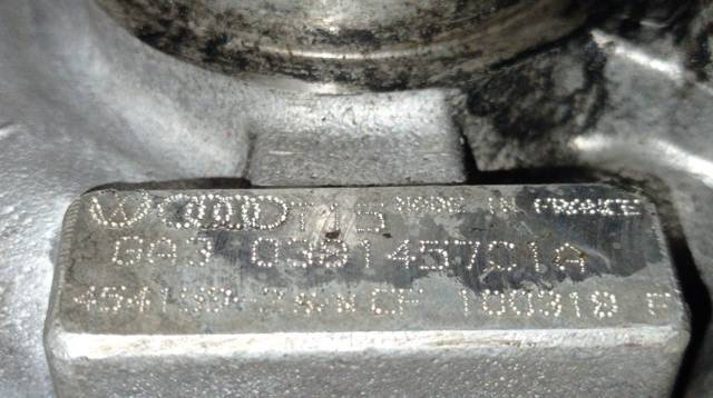 VAG 038145701A Turbocompresor  disponible España