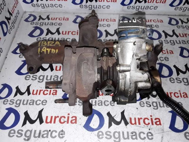 Turbocompresor para seat cordoba (6k1,6k1) (1994-2002) 1.9 tdi agr 038145701F