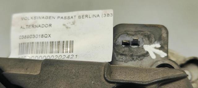 VAG 038903018QX Alternador  disponible Valladolid