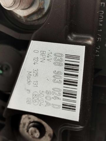 038903024D VAG Alternador  disponible Alicante