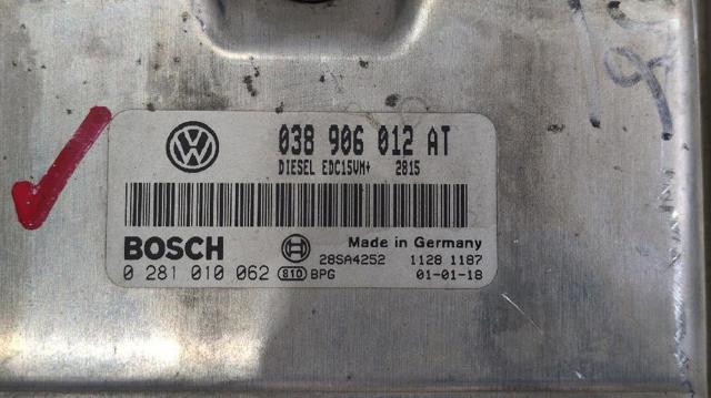 038906012AT Unidad de control del motor (ECU)  comprar en Reus