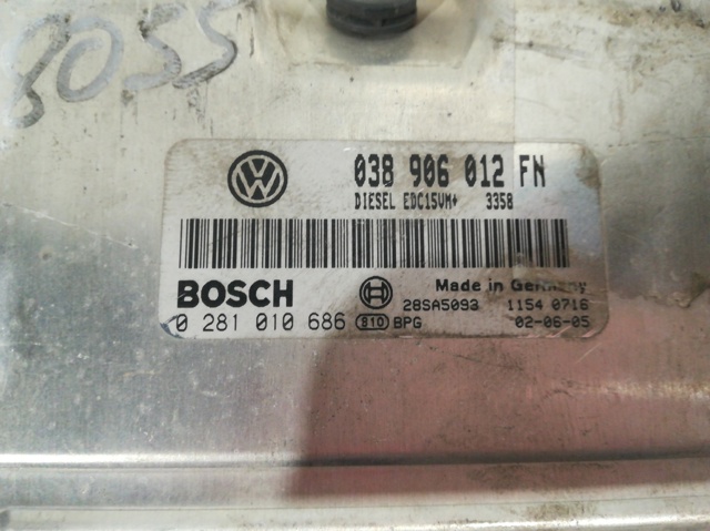 038906012FN Unidad de control del motor (ECU)  comprar en Zaragoza
