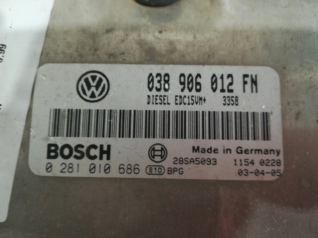 038906012FN VAG ECU  en stock Huelva