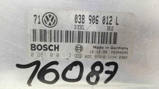 038906012L VAG Unidad de control del motor (ECU)  comprar en Lleida