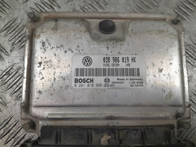 038906019 VAG Unidad de control del motor (ECU)  comprar en Lleida