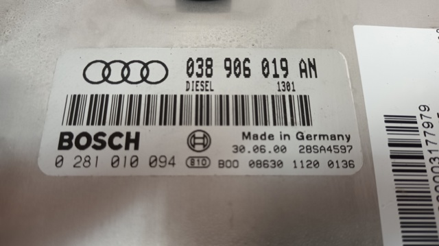 038906019AN Unidad de control del motor (ECU)  disponible Utrera