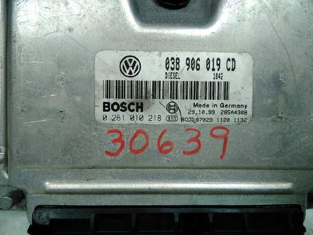 VAG 038906019CD Unidad de control del motor (ECU)  disponible España
