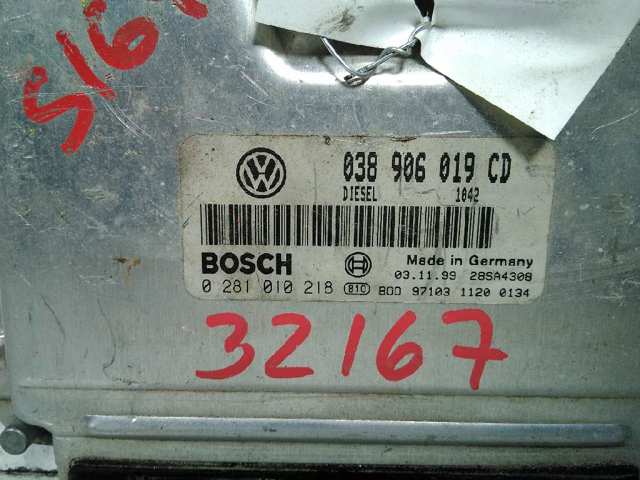 VAG 038906019CD Unidad de control del motor (ECU)  comprar en Ponferrada