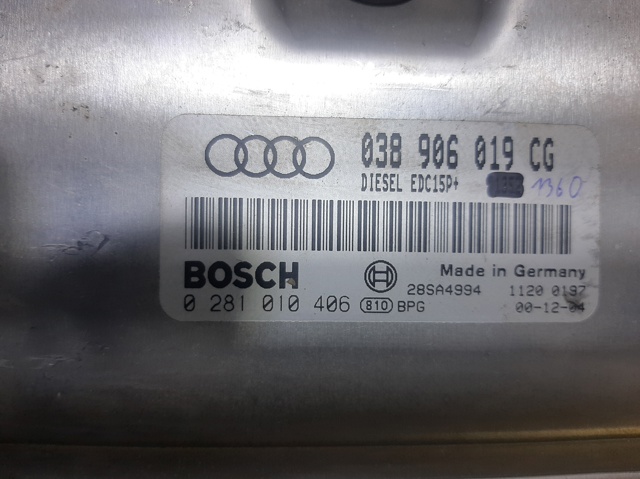 038906019CG Unidad de control del motor (ECU)  comprar en Reus