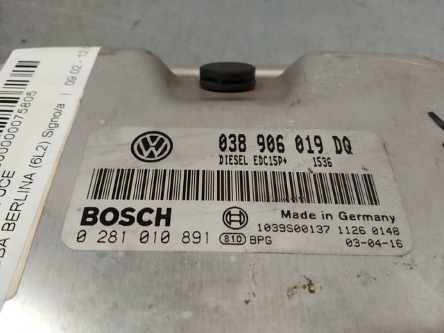 VAG 038906019DQ ECU  en stock Valencia