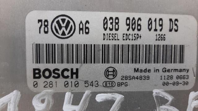 VAG 038906019DS Unidad de control del motor (ECU)  comprar en Murcia