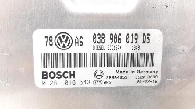 VAG 038906019DS Unidad de control del motor (ECU)  disponible Lugo