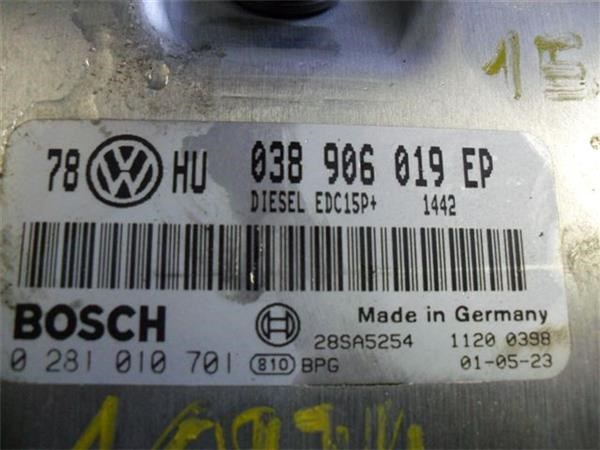 038906019EP VAG Unidad de control del motor (ECU)  comprar en Lleida