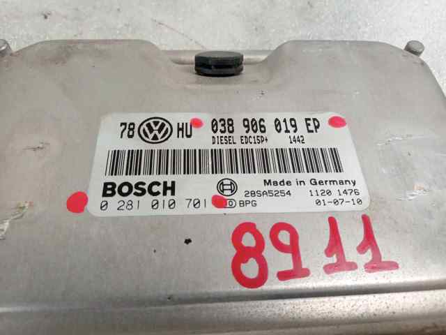 038906019EP Unidad de control del motor (ECU)  comprar en Pontevedra