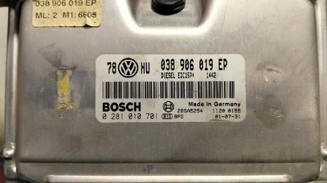 038906019EP VAG Unidad de control del motor (ECU)  disponible Alicante