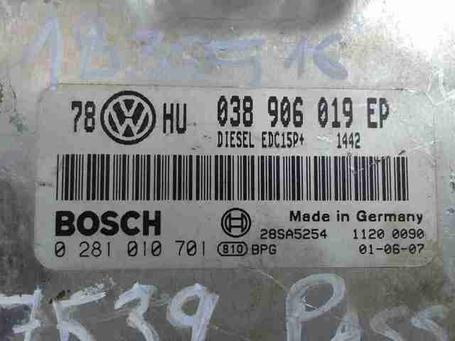 VAG 038906019EP ECU  en stock Valencia