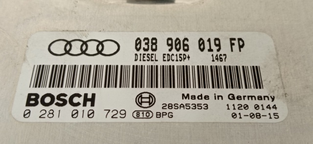 038906019FP VAG Unidad de control del motor (ECU)  disponible Vigo