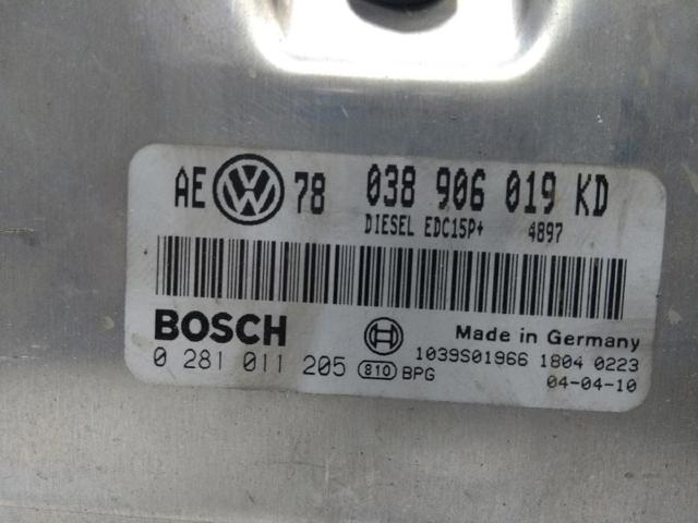 038906019KD VAG Unidad de control del motor (ECU)  disponible Ourense