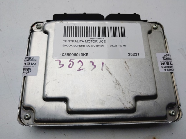 038906019KE Unidad de control del motor (ECU)  comprar en Reus