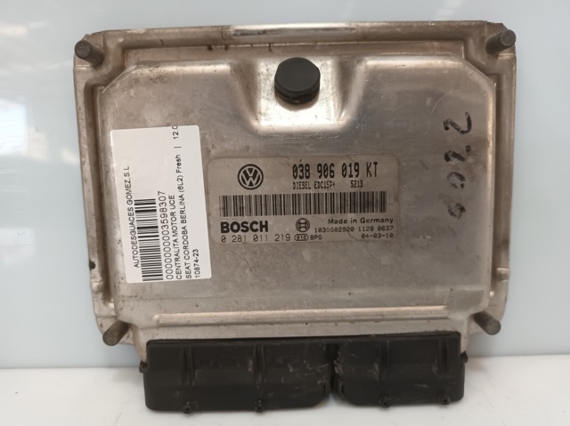 038906019KT VAG Unidad de control del motor (ECU)  comprar en Jaén