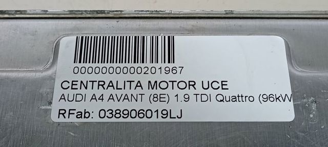 VAG 038906019LJ ECU  en stock Terrassa