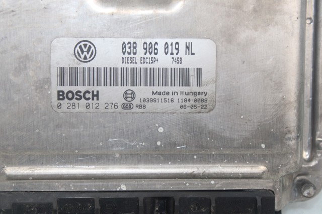 VAG 038906019NL Unidad de control del motor (ECU)  comprar en Albacete