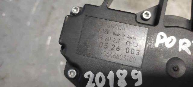 0390201807 PEUGEOT Motor del limpiaparabrisas trasero  comprar en Lleida