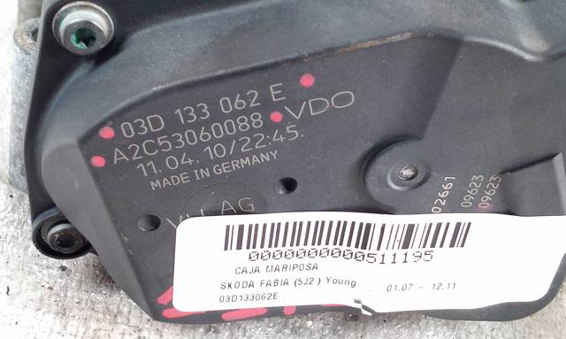 03D133062E VAG Cuerpo de mariposa comprar Bilbao