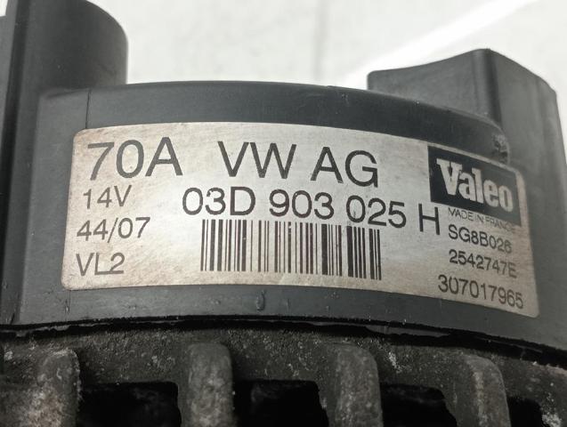 03D903025H VAG Alternador  comprar en Jaén